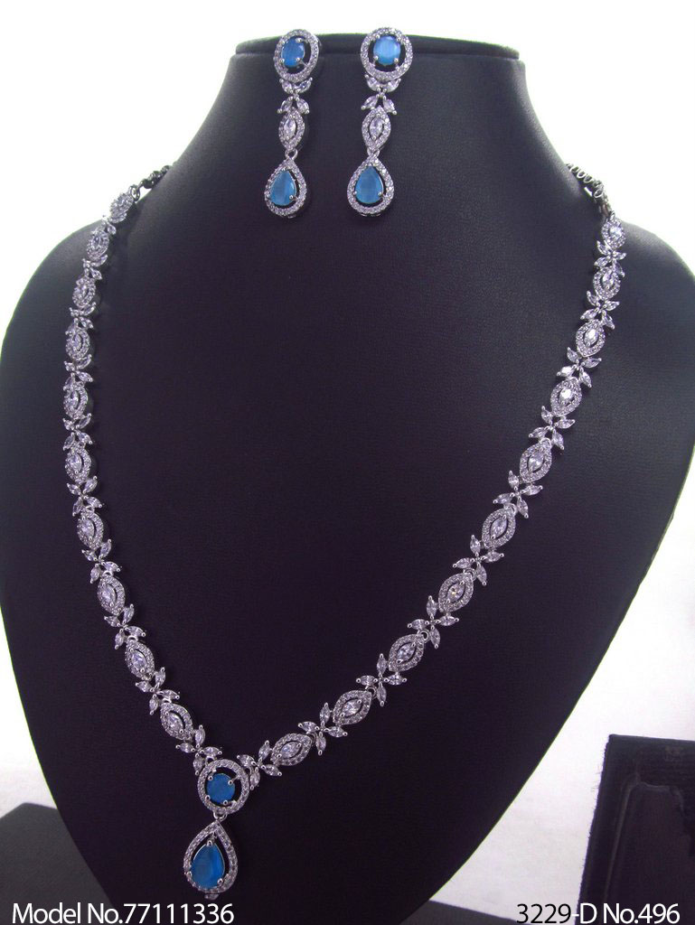 Classic Necklace | AD Jewellery | Handcrafted