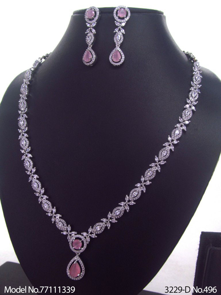 American Diamond Necklace Set | Wonderful Gift Item