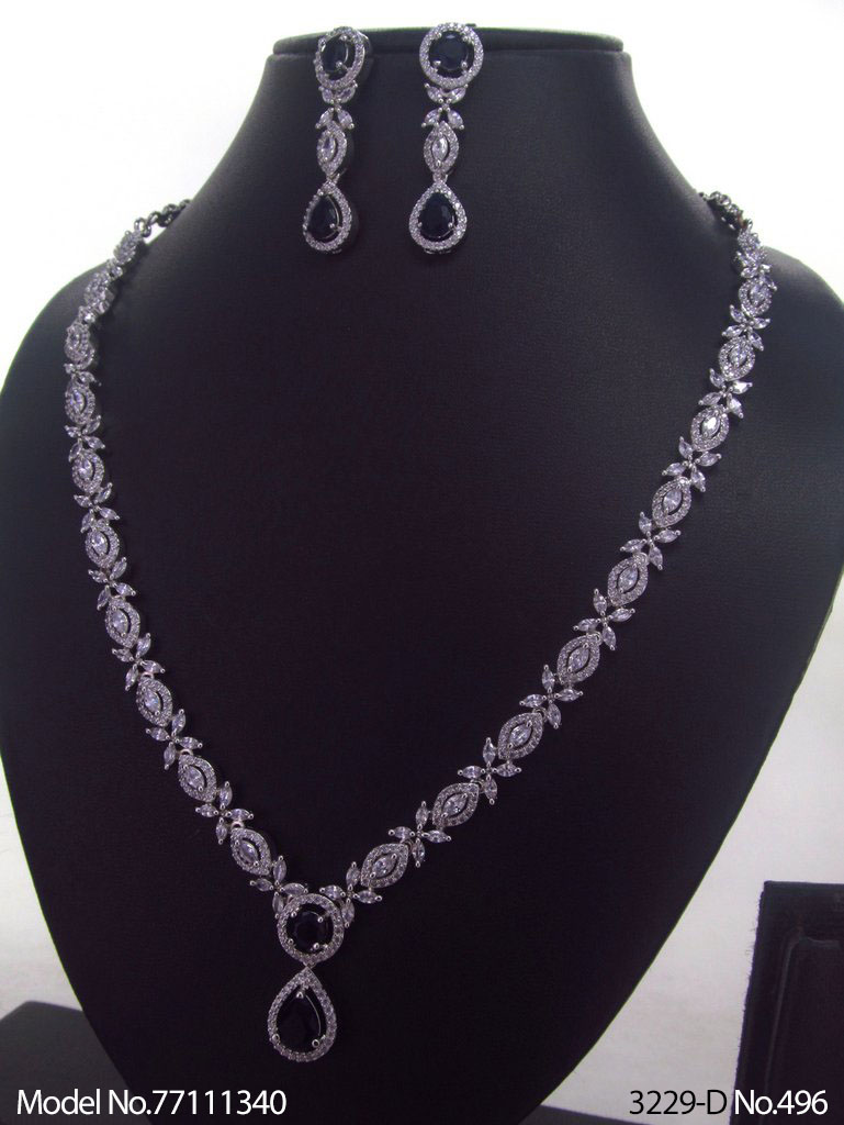 Original Cubic Zircon | Classic Necklace Set