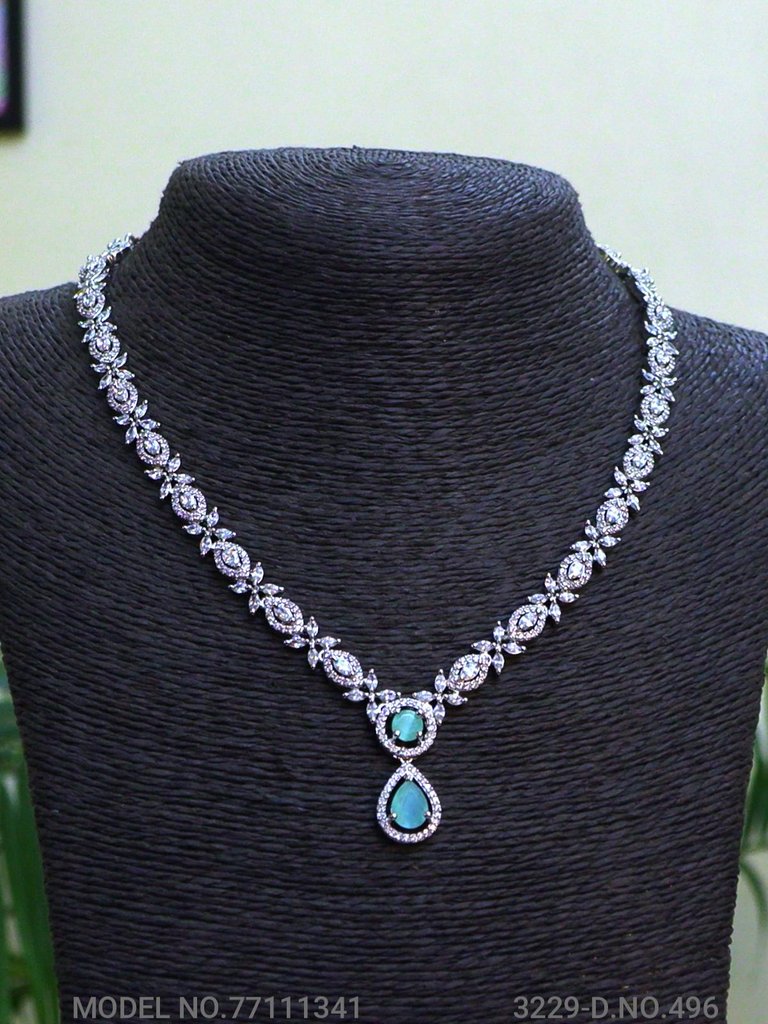 Classic yet Trendy | Cz Fashion Necklace Set