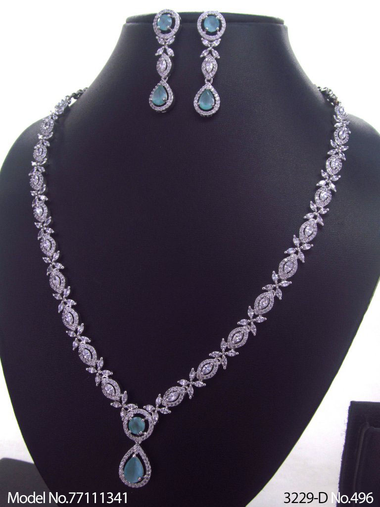 Classic yet Trendy | Cz Fashion Necklace Set