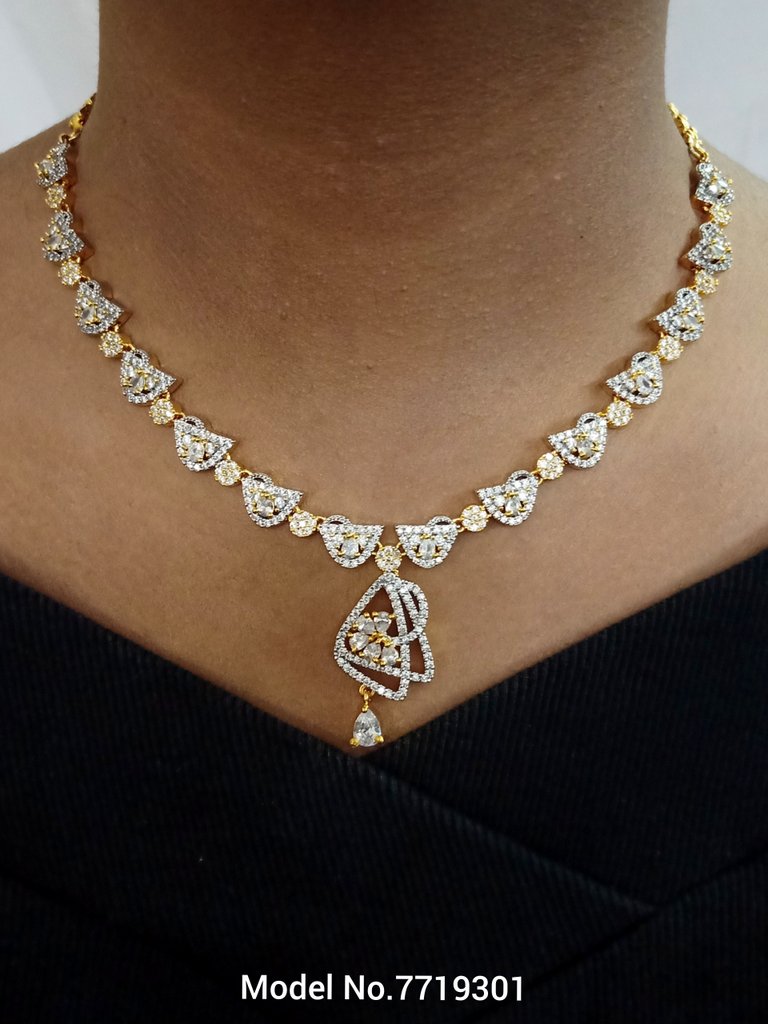 Classic yet Trendy | Cz Fashion Necklace Set