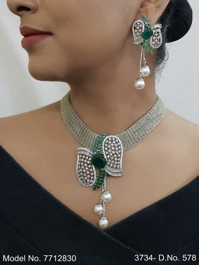 Original Handcrafted Zircon Set.