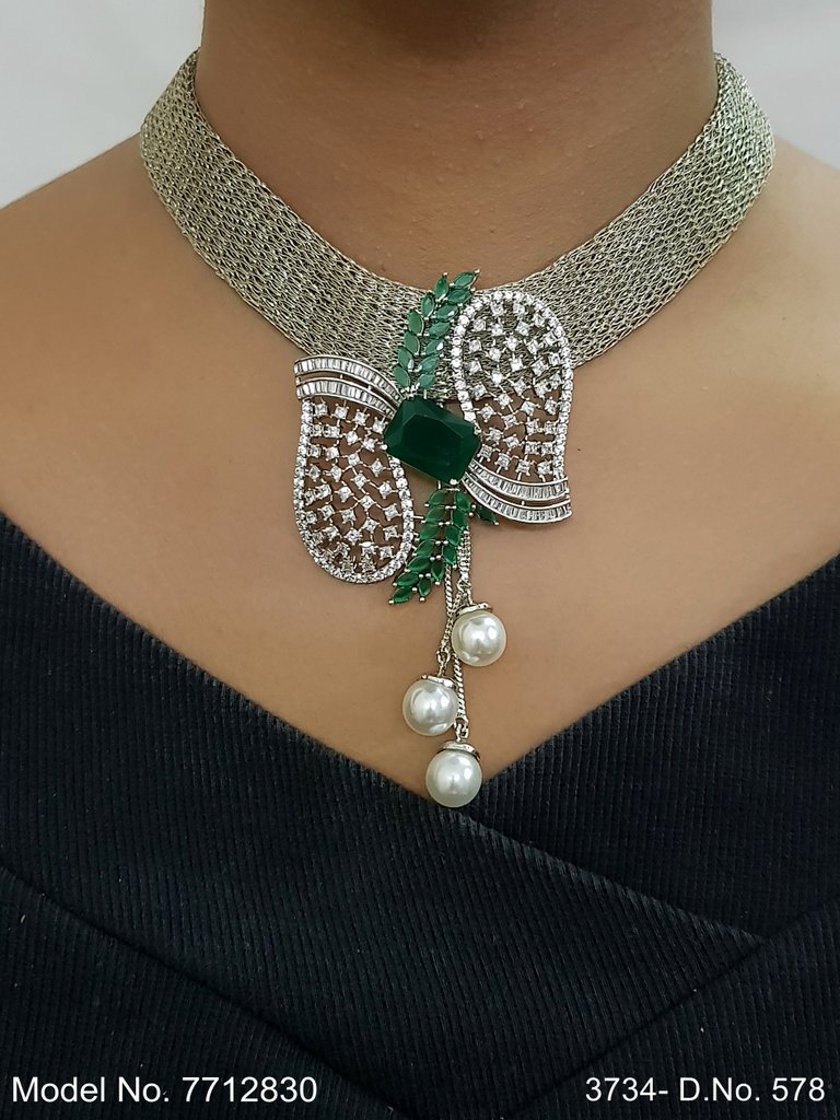 Original Handcrafted Zircon Set.