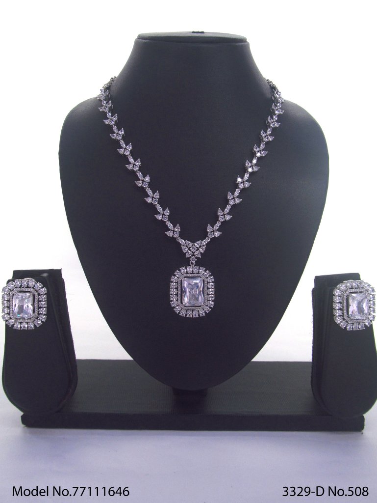 Made In India | Diamond Styled Jewellery Set