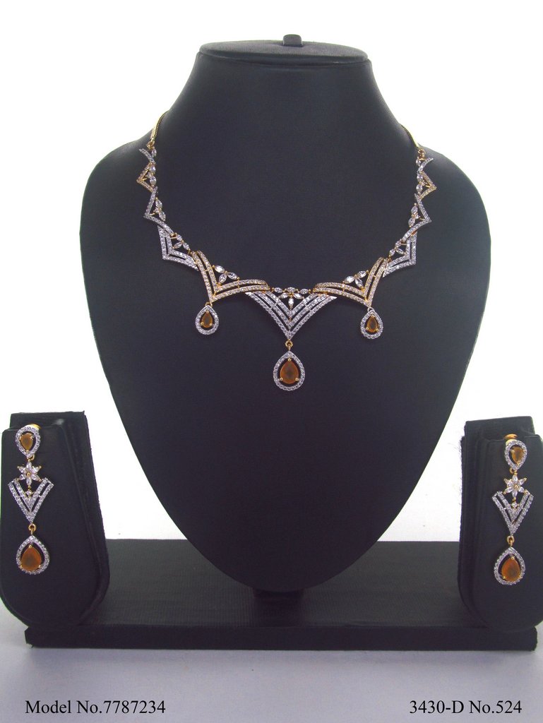 Cz Jewelry Set | Classic Pattern