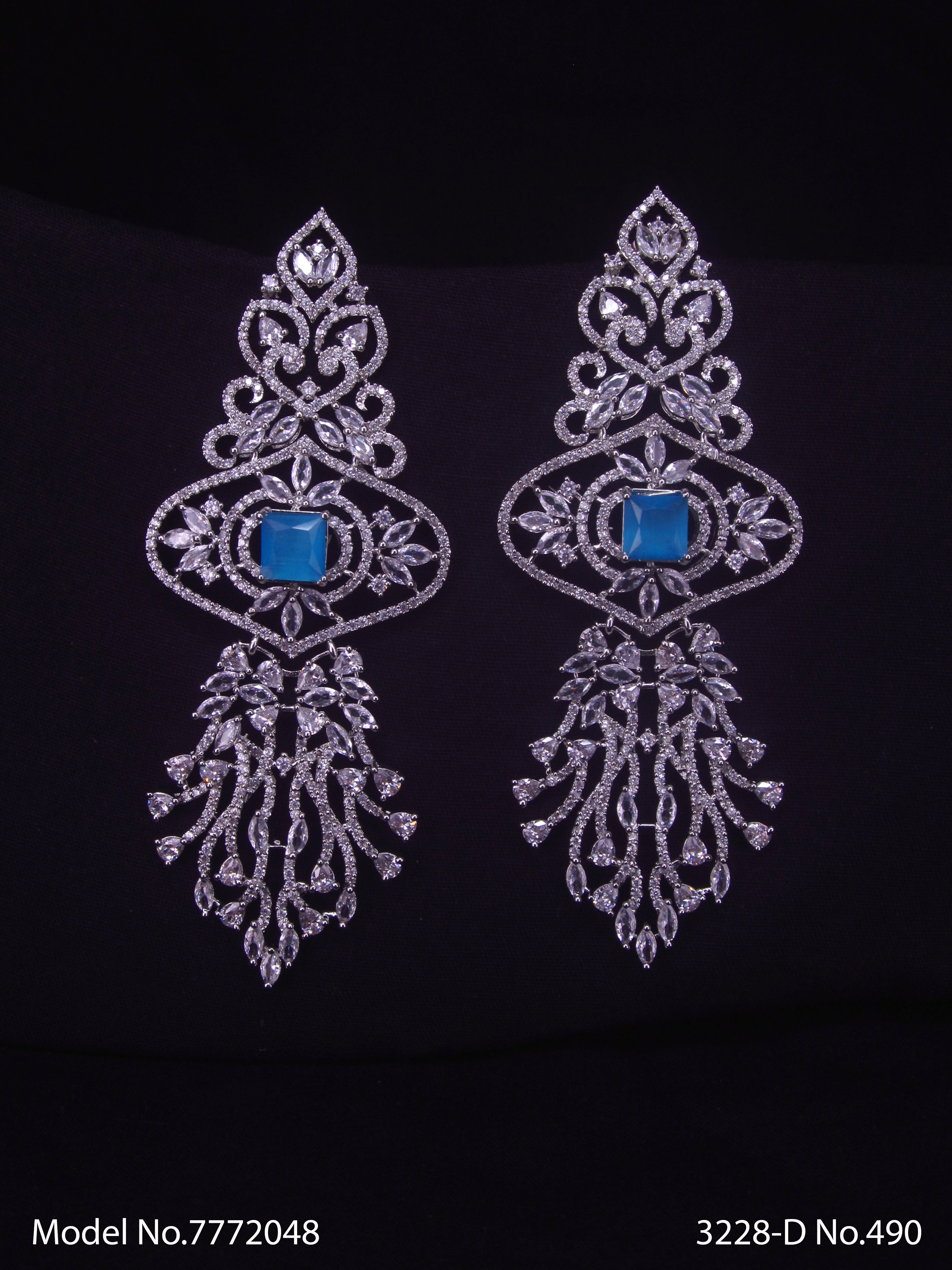 Cz Fashion Earrings | Handcrafted