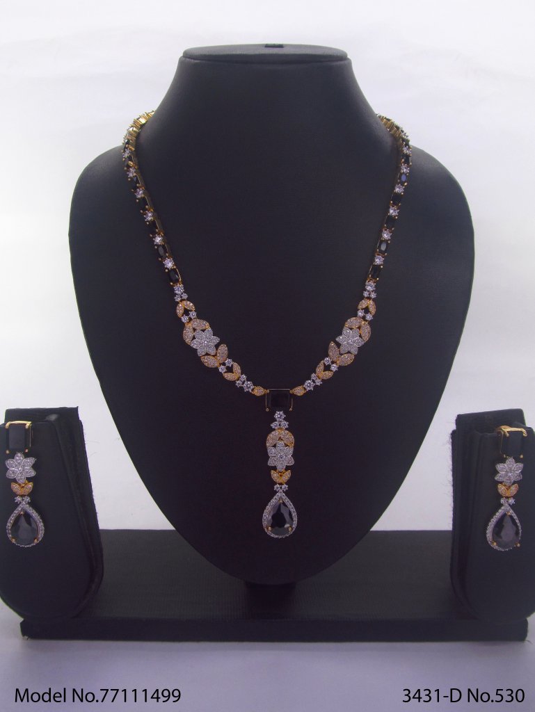 Original Cubic Zircon | Classic Necklace Set