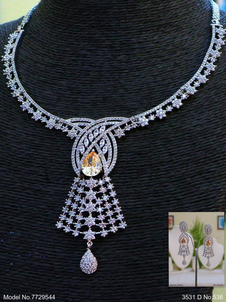 Made in India | Cz Necklace Set