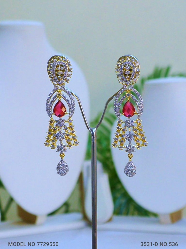 Made In India | Diamond Styled Jewellery Set