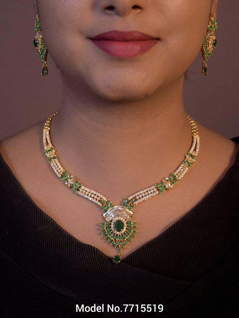 Made in India | Cz Necklace Set