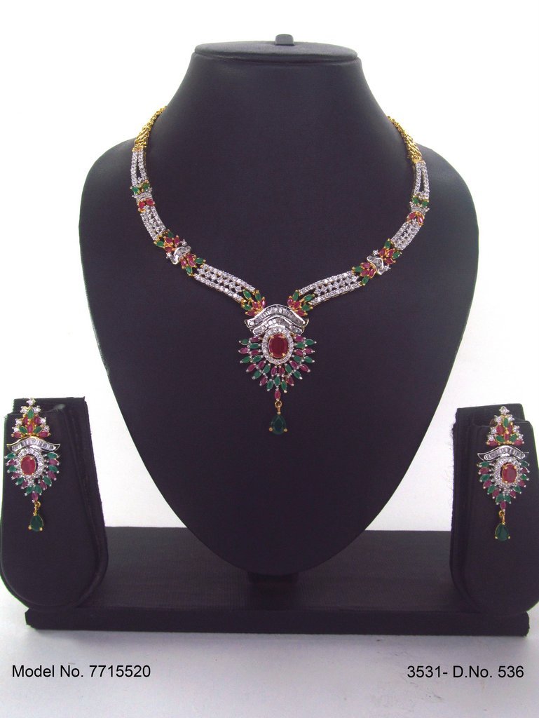 Made In India | Diamond Styled Jewellery Set