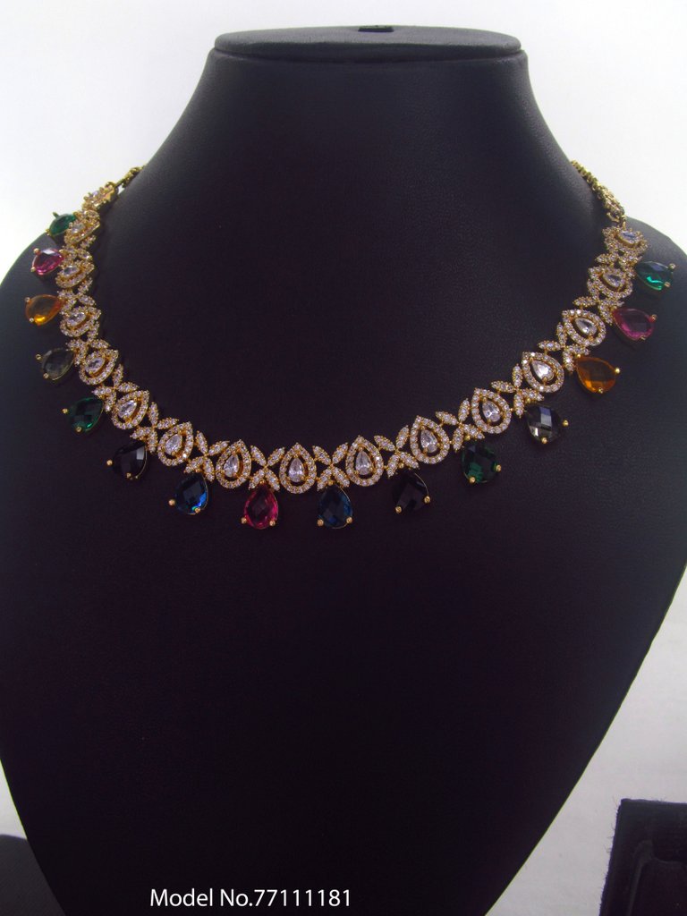 Classic yet Trendy | Cz Fashion Necklace Set