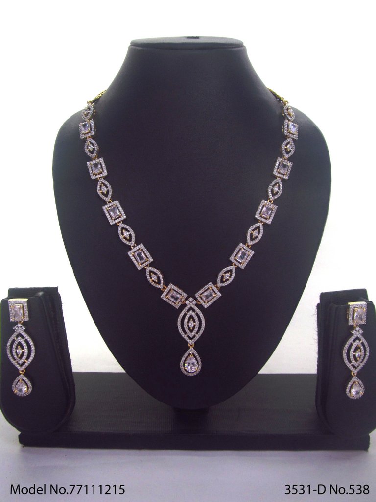 Made in India | Cz Necklace Set