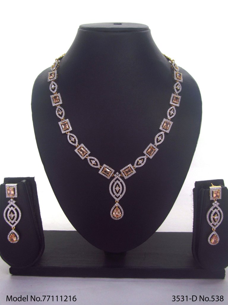 Made In India | Diamond Styled Jewellery Set