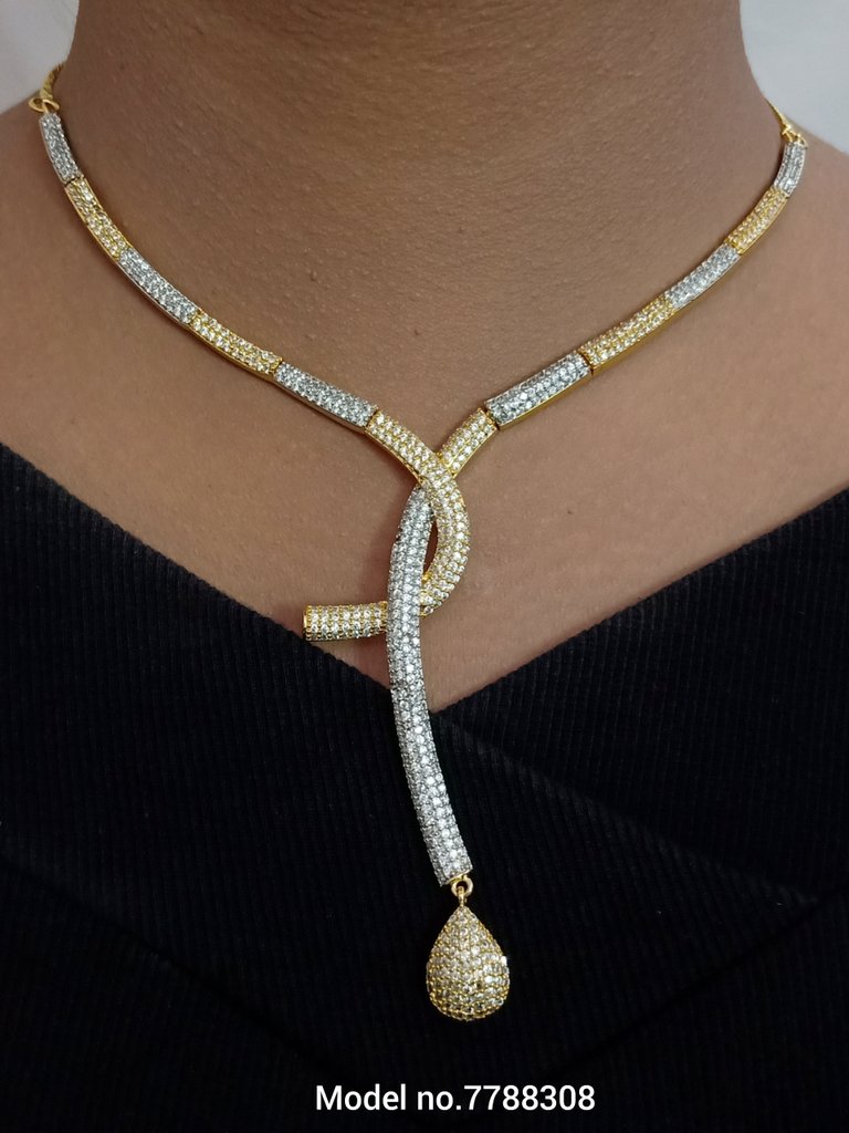 Made in India | Cz Necklace Set