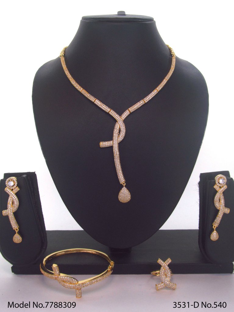 Made In India | Diamond Styled Jewellery Set