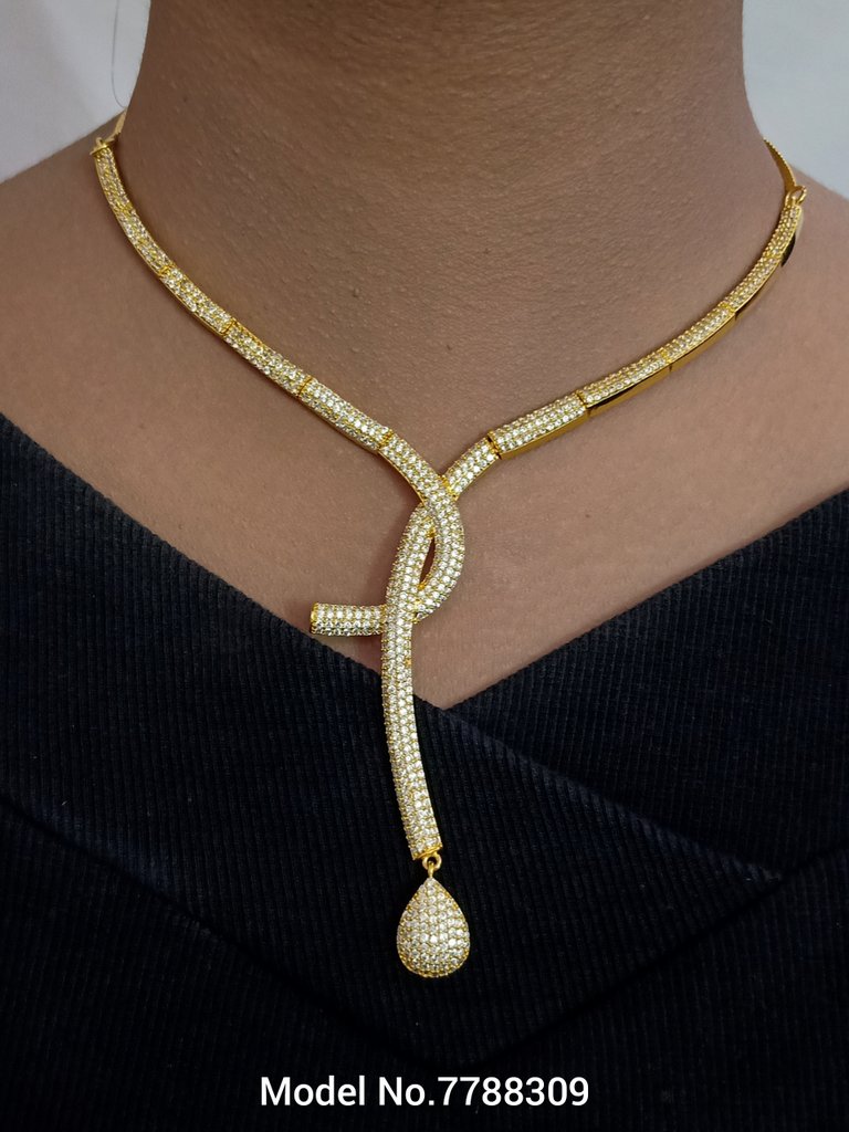 Made In India | Diamond Styled Jewellery Set