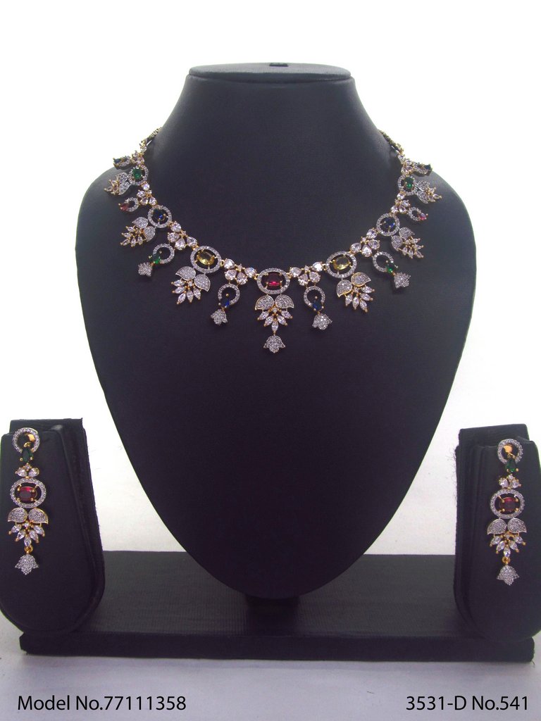 Made In India | Diamond Styled Jewellery Set