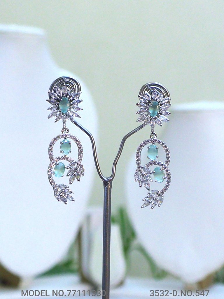 Cz Jewelry Set | Classic Pattern
