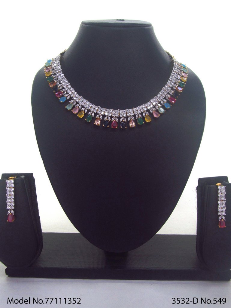 Made in India | Cz Necklace Set