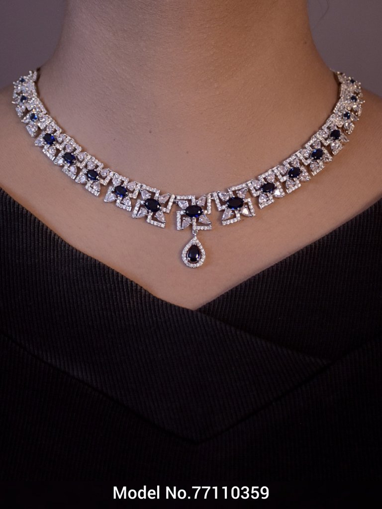 Made In India | Diamond Styled Jewellery Set