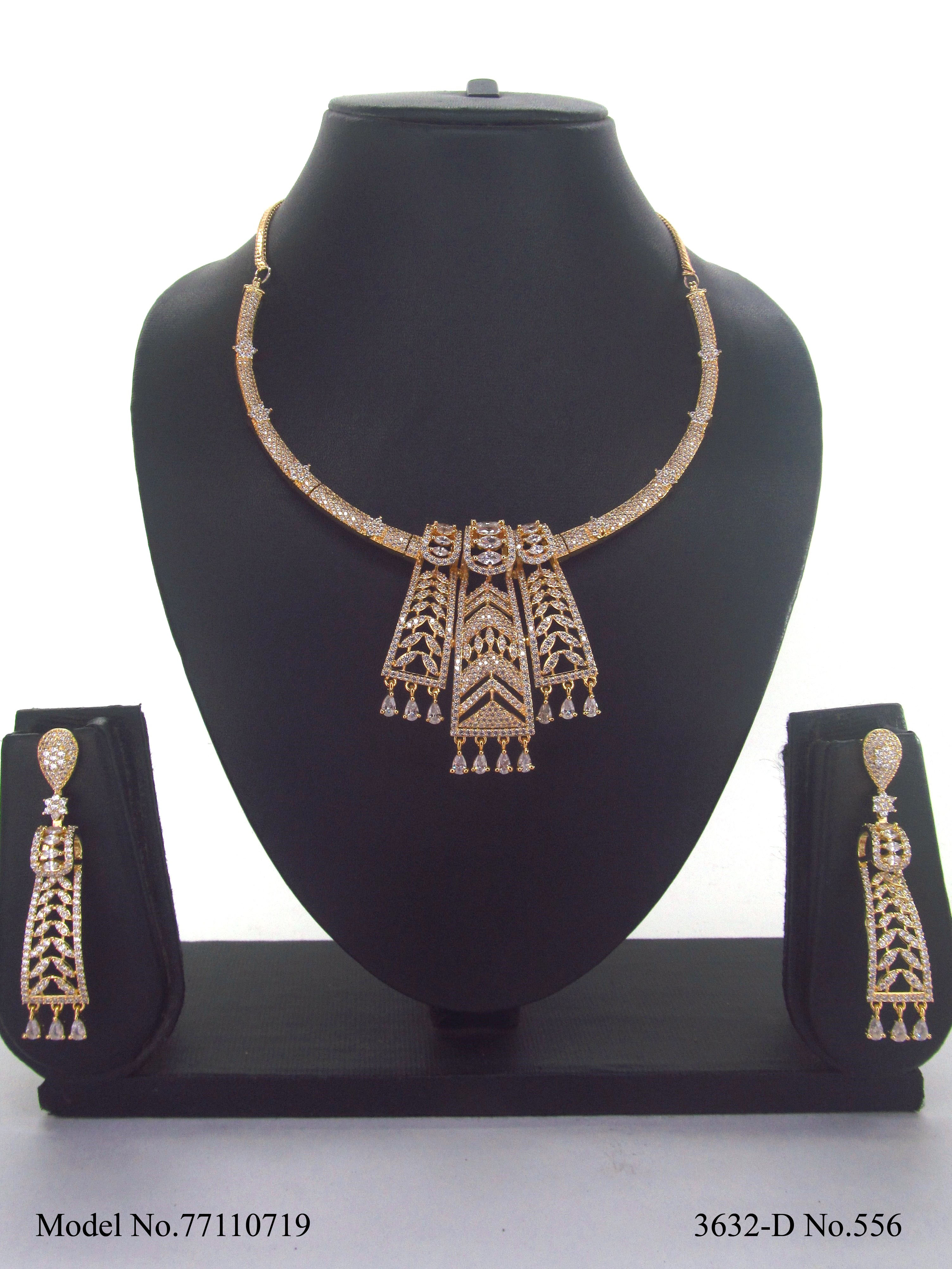 Original Cubic Zircon | Classic Necklace Set