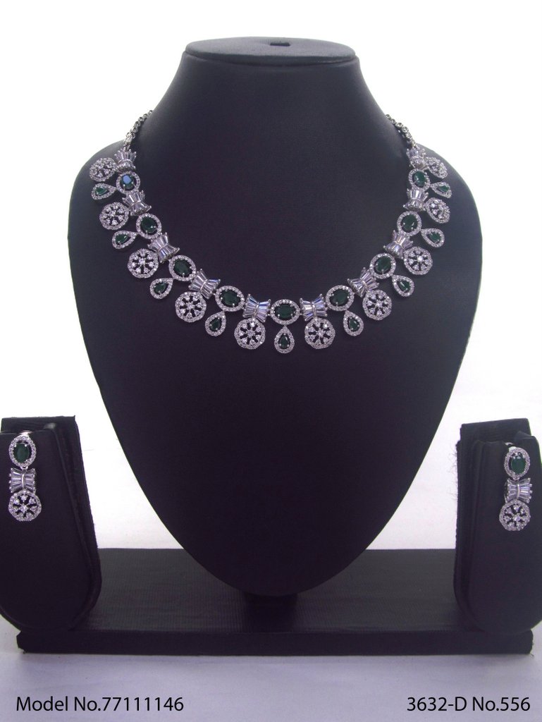 Original Cubic Zircon | Classic Necklace Set