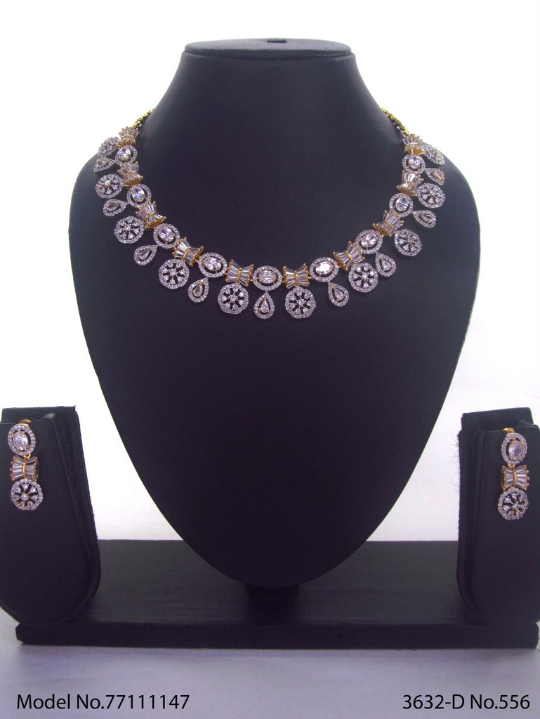 Classic yet Trendy | Cz Fashion Necklace Set