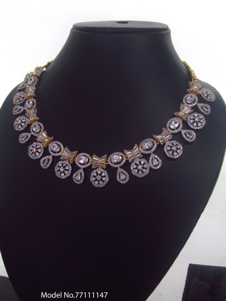 Classic yet Trendy | Cz Fashion Necklace Set