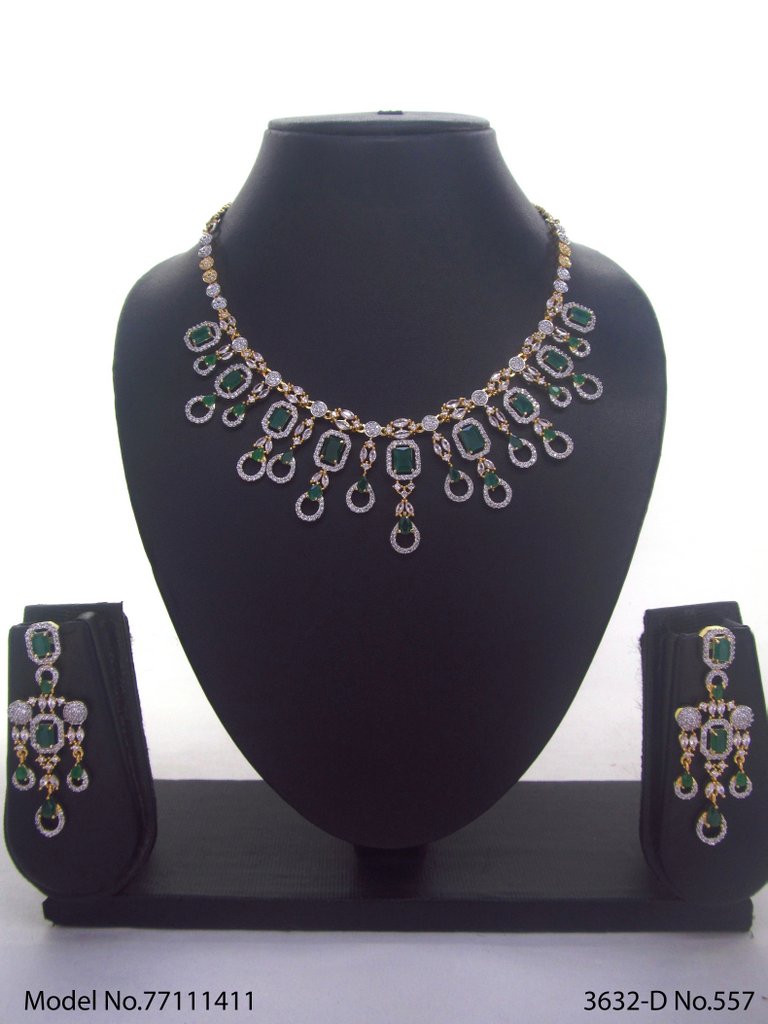 Made in India | Cz Necklace Set