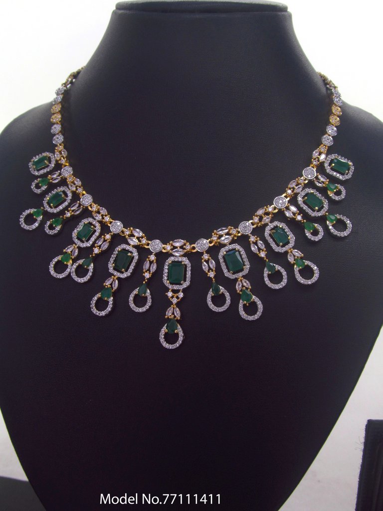 Made in India | Cz Necklace Set