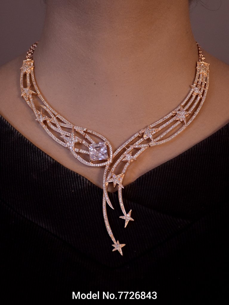 Cz Jewelry Set | Classic Pattern