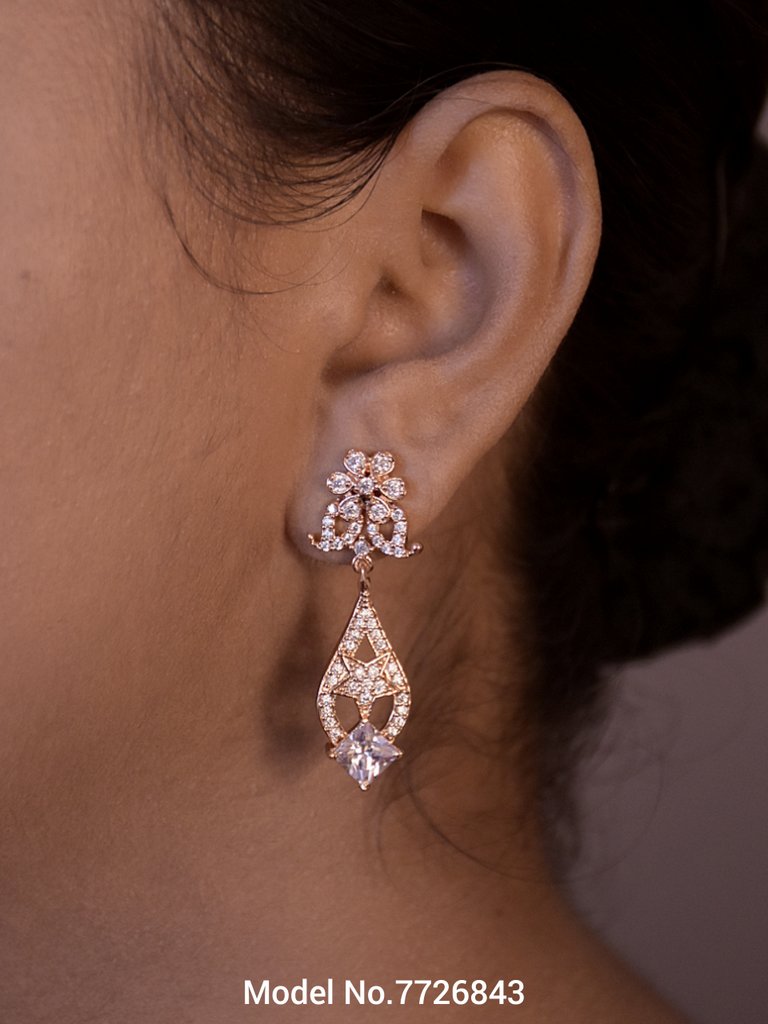 Cz Jewelry Set | Classic Pattern