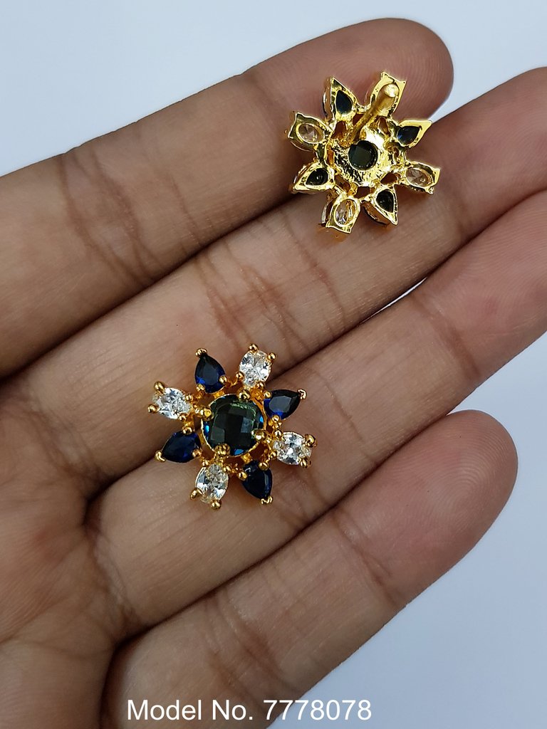 Classic Zircon Earrings