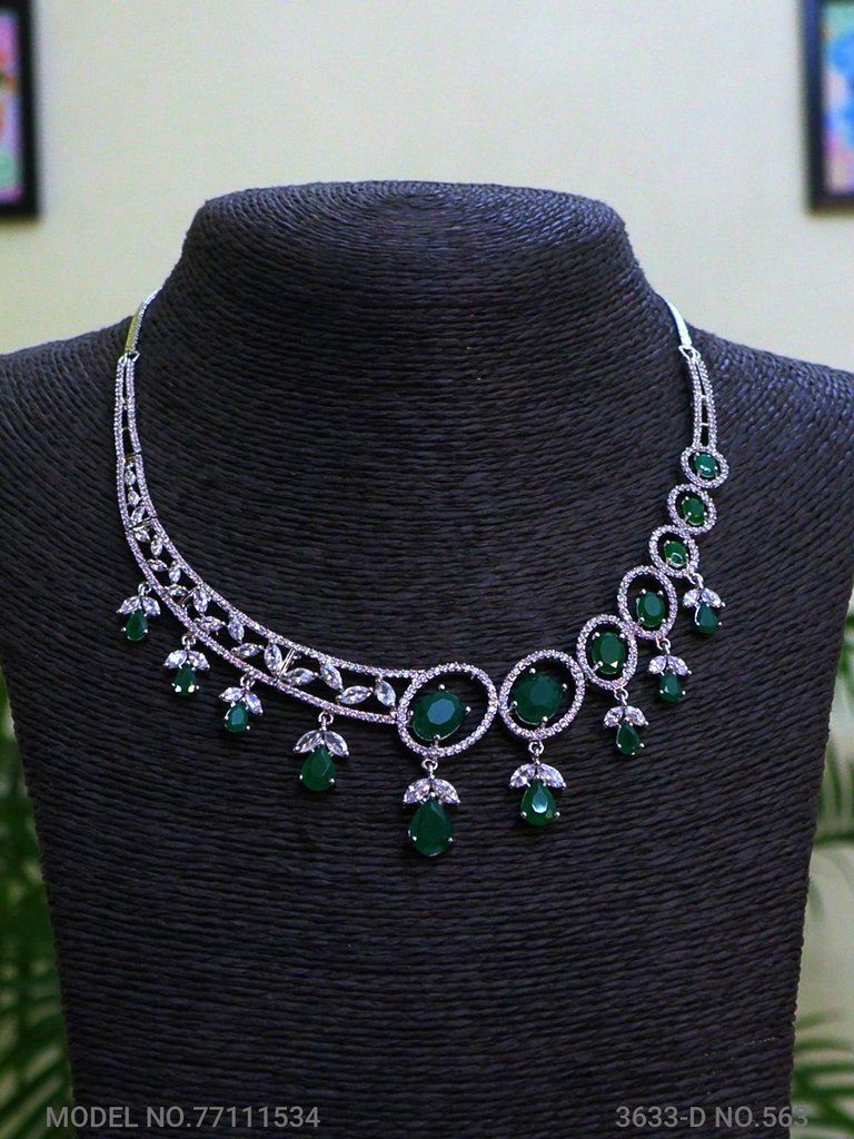 Made in India | Cz Necklace Set