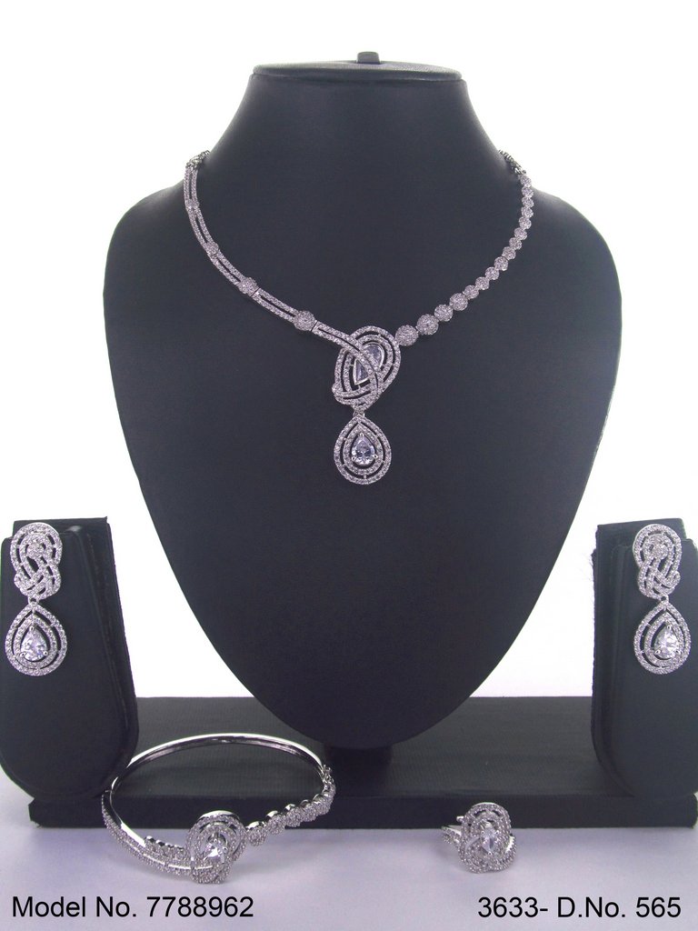 Made in India | Cz Necklace Set