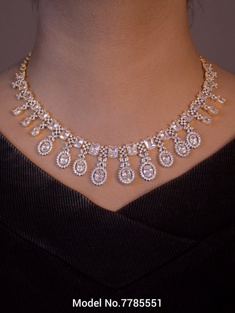 Classic Cz Necklace | Light Sets for All Occasions