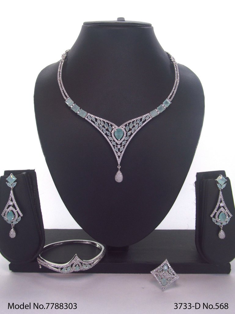 Made in India | Cz Necklace Set