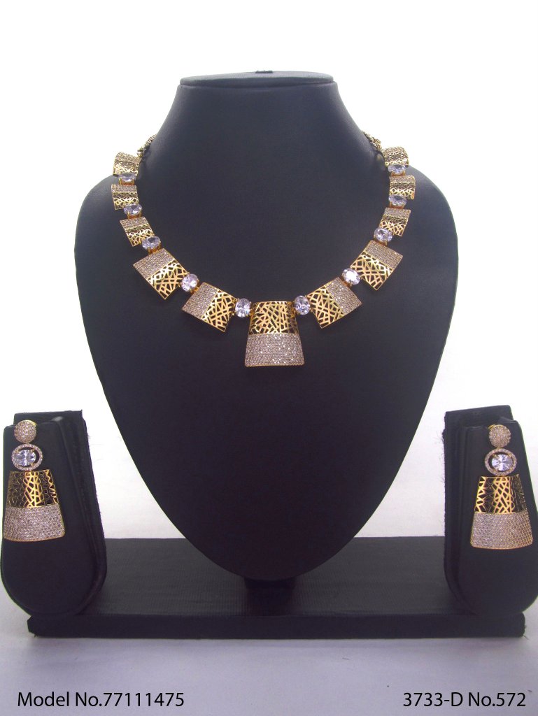 Made in India | Cz Necklace Set