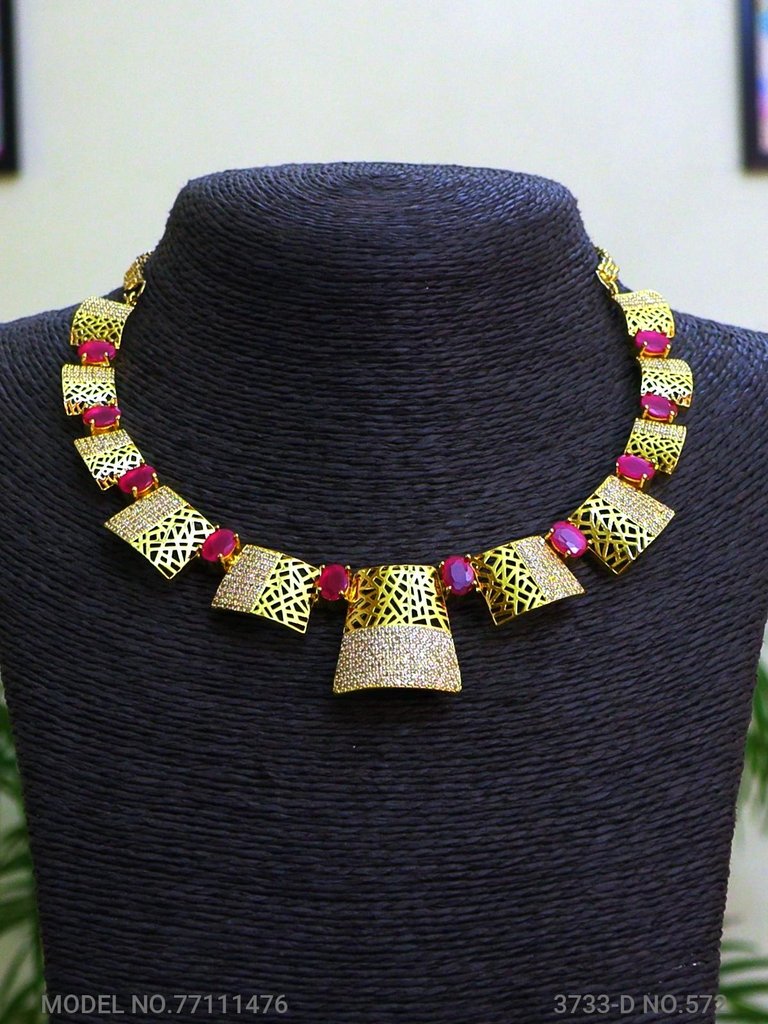 Made In India | Diamond Styled Jewellery Set