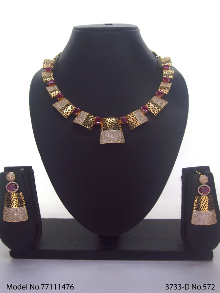 Made In India | Diamond Styled Jewellery Set