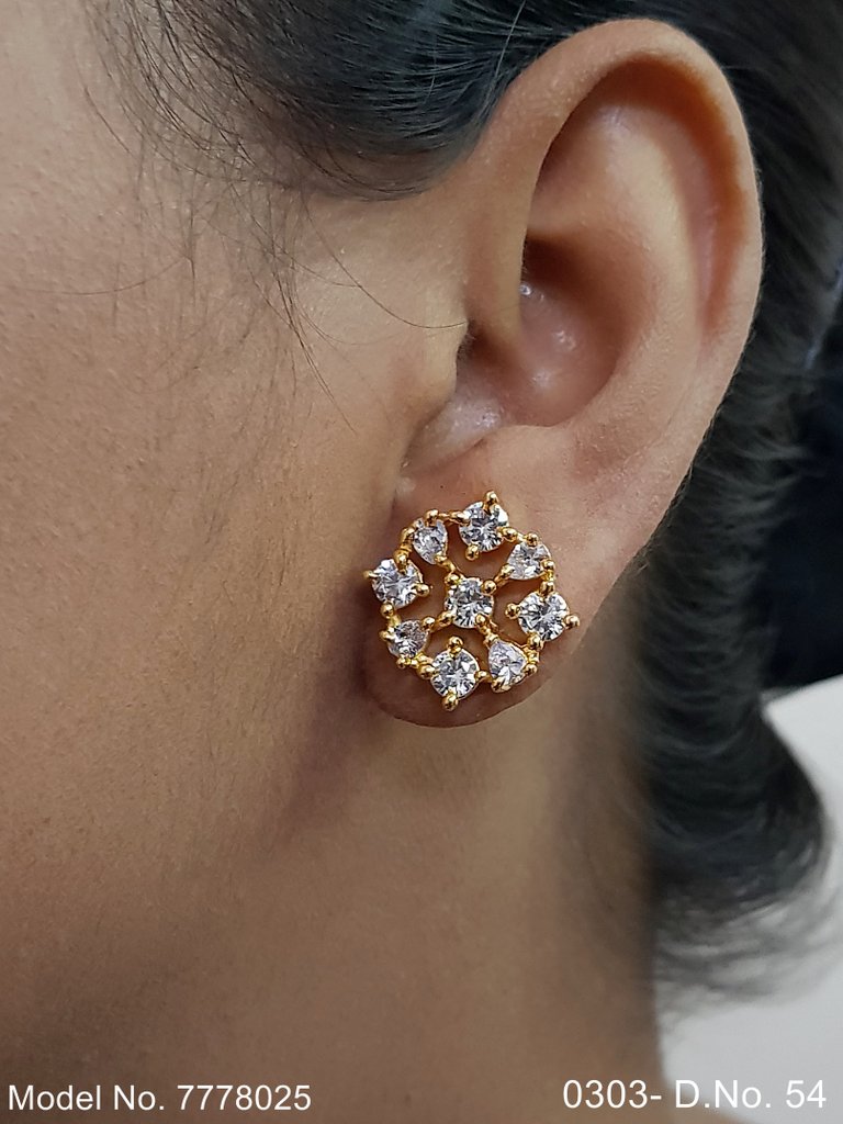 Fine Fashion CZ Studs