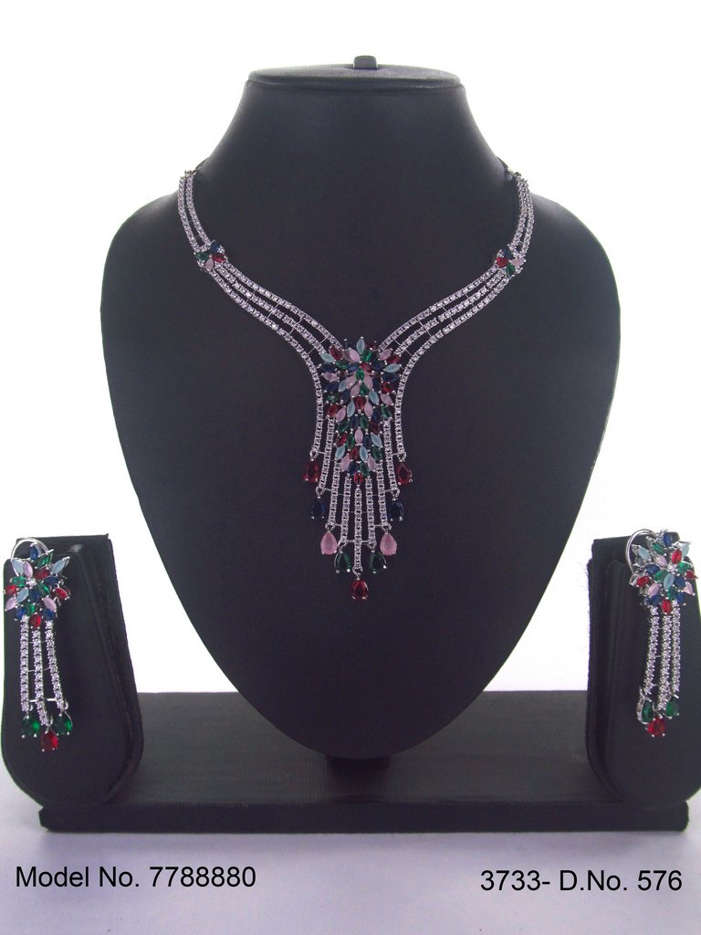 Cz Jewelry Set | Classic Pattern