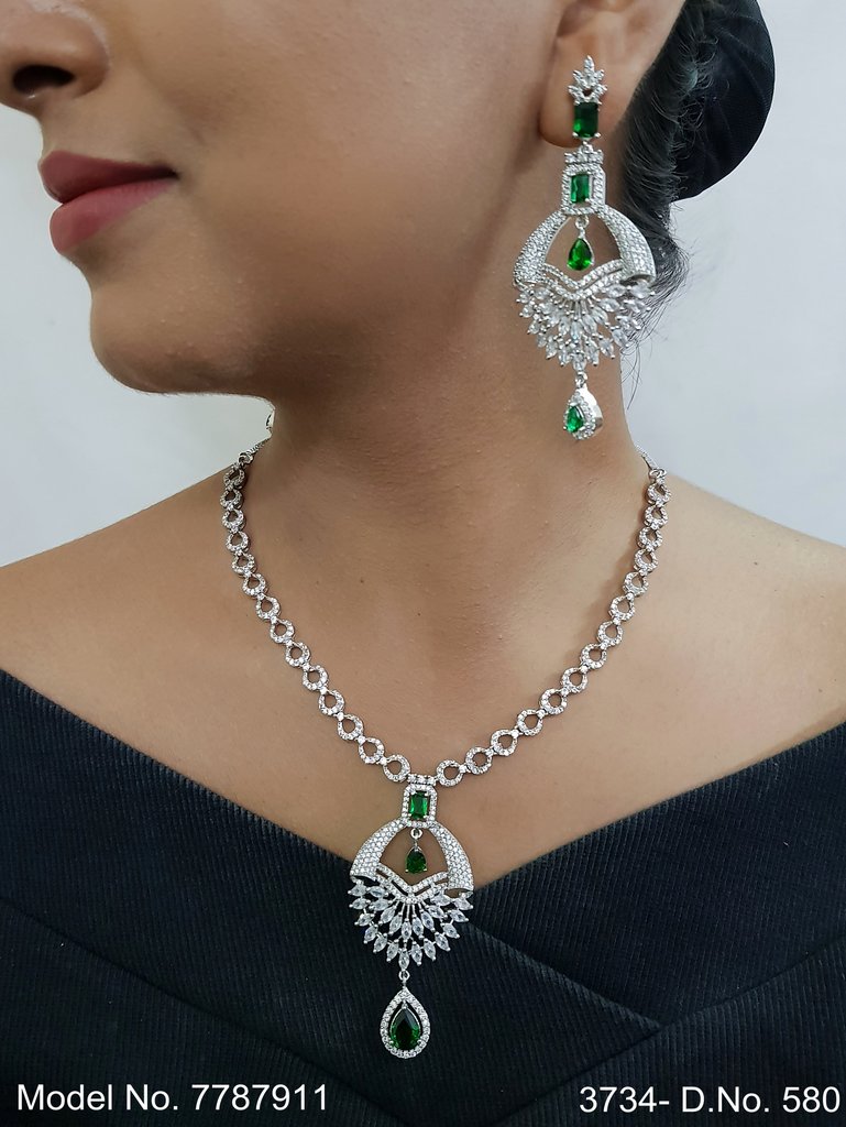 Made in India | Cz Necklace Set