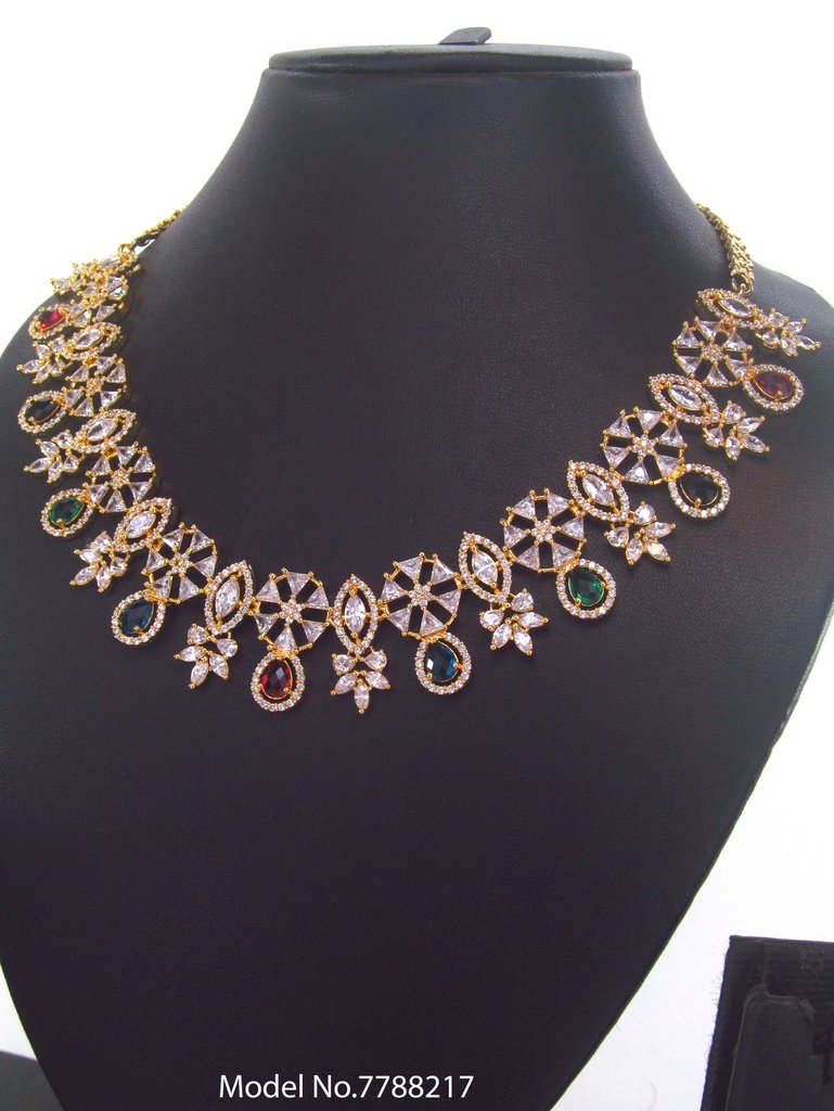 Classic yet Trendy | Cz Fashion Necklace Set