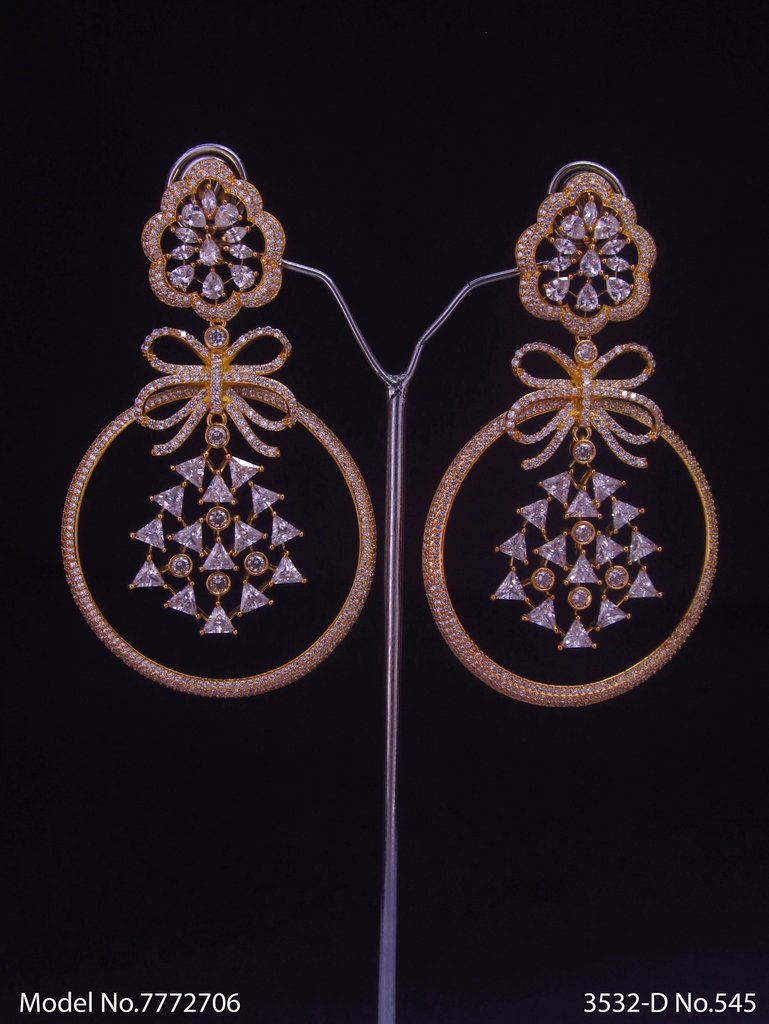 Zircon Earrings | Cz / AD Jewelry