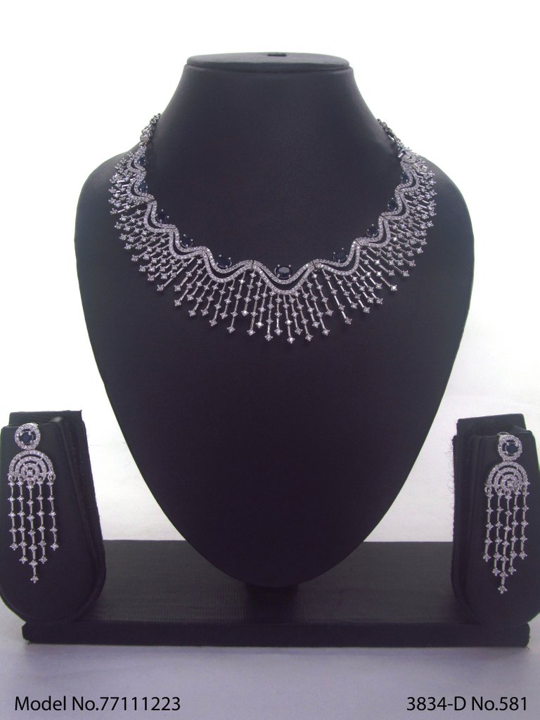 Original Cubic Zircon | Classic Necklace Set