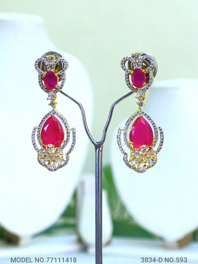 Classic Necklace | AD Jewellery | Handcrafted