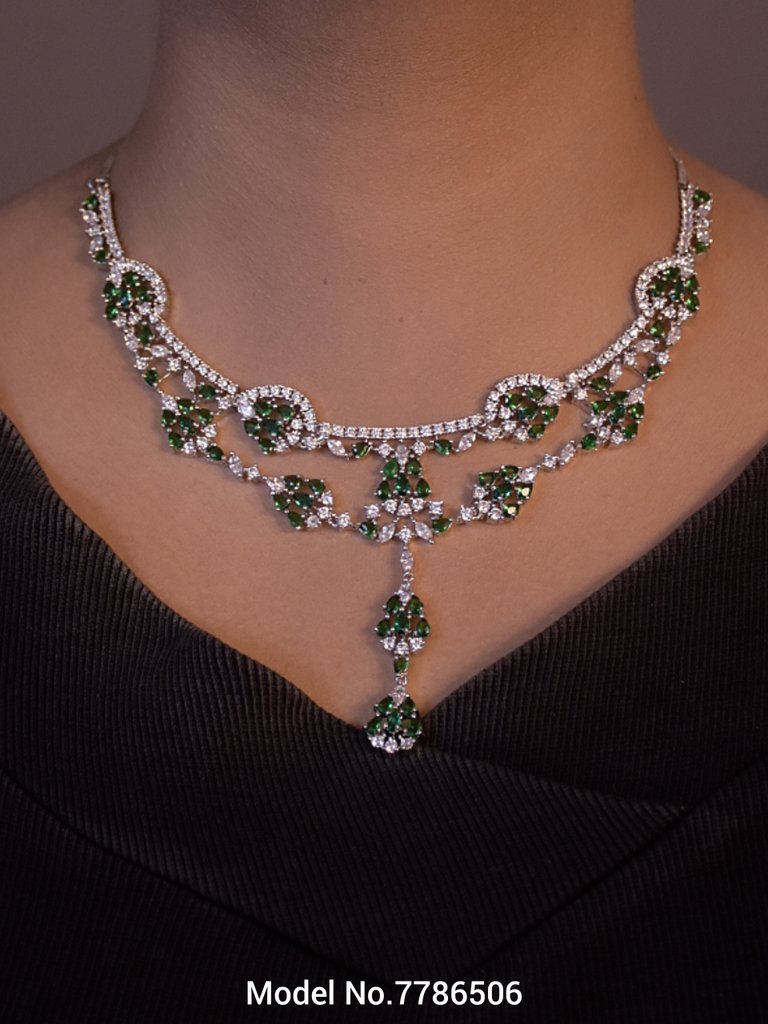 Bridesmaid Necklace Set for Traditional Weddings